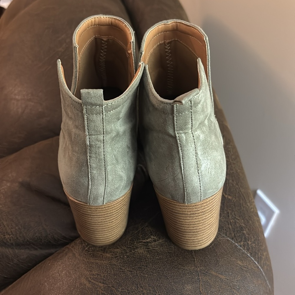 Green Booties - Picture 3 of 4